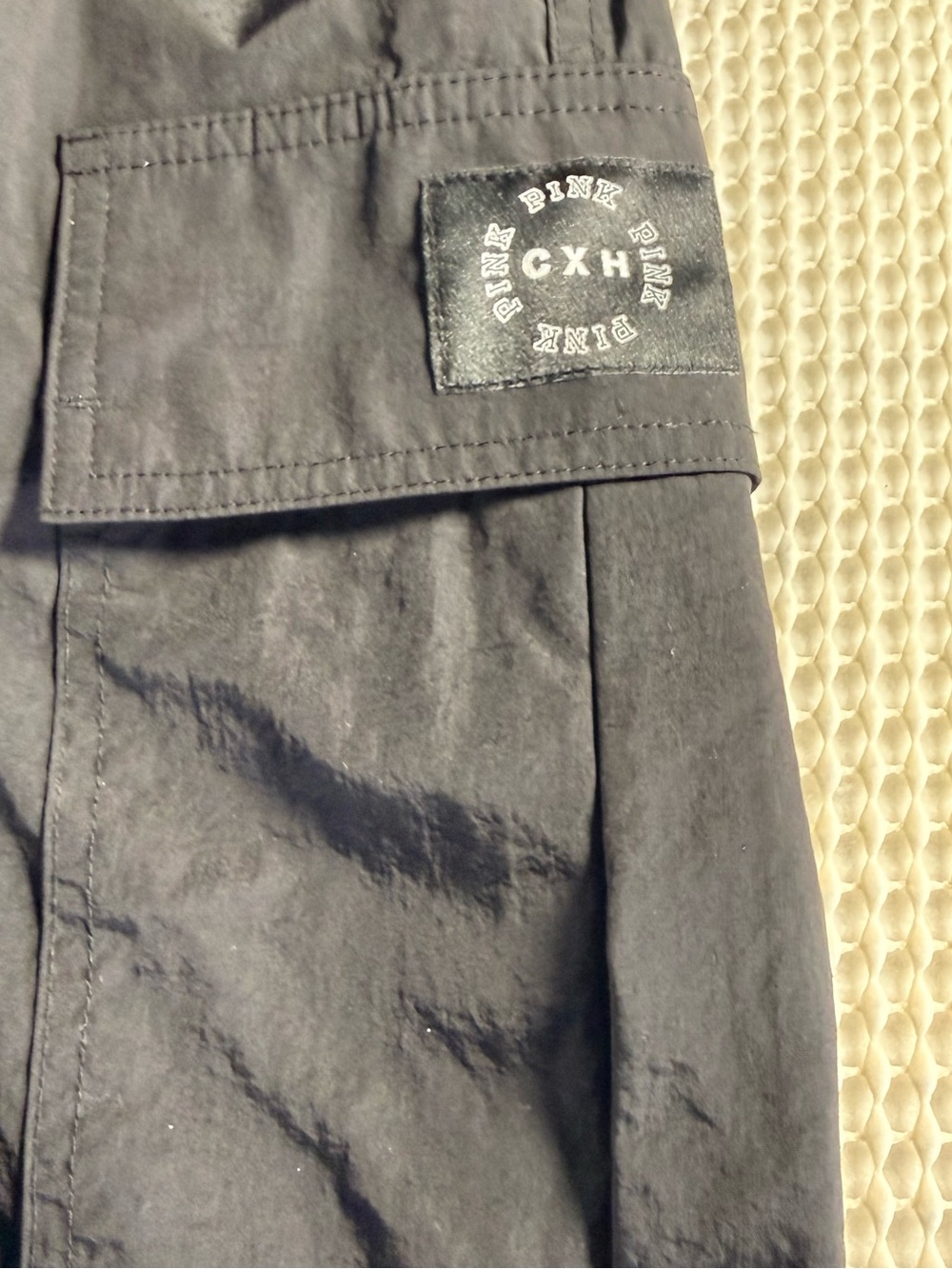 Victoria's Secret PINK x Chlöe x Halle limited edition Parachute Cargo Pants